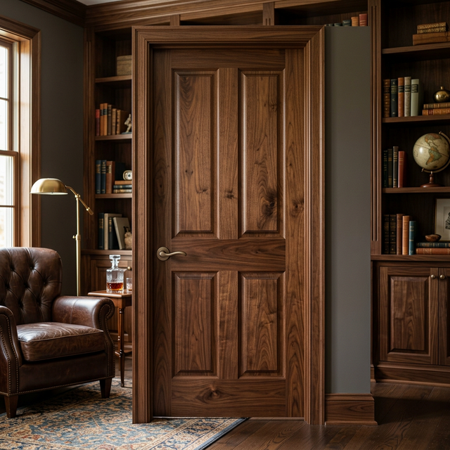 Puerta Interior de Nogal Premium