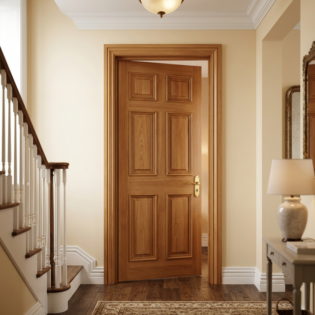 Puerta Interior con Cuarterones